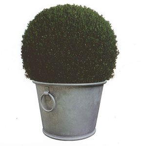 Galvanized flower pot N°3 – 28L