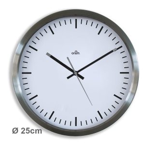 Horloge inox Orlan Ø25 cm - AIC International