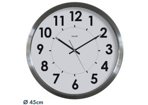 Horloge inox Stan Ø45 cm - AIC International